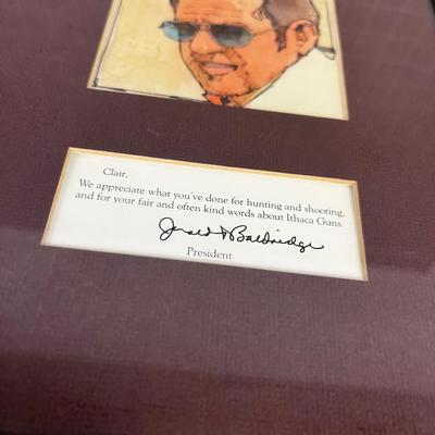 Ithaca Guns Thank You Plaque 