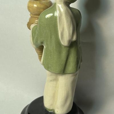  CALIFORNIA POTTERY POLLY WILSON ASIAN FIGURES PAIR