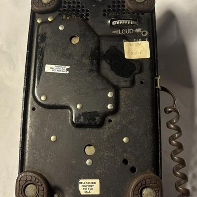  WESTERN ELECTRIC 500 DESK MODEL TELEPHONE rotary dial black