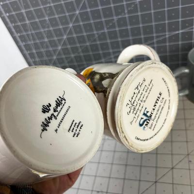 Lot of Cool Coffee Cups. 