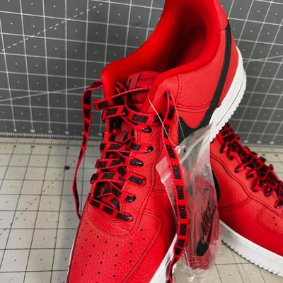 Red Nike Air Shoes, NEW 