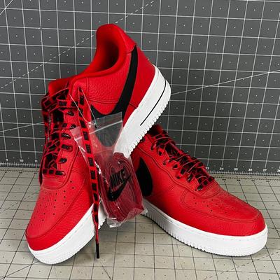 Red Nike Air Shoes, NEW 