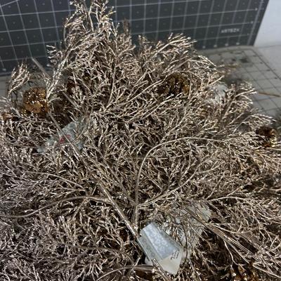 Winter Holiday Sparkly Decorations Fronds (12 ish) 