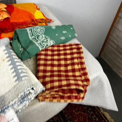 Colorful Lot Of Odd mixed Home Linens