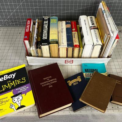 Tray of Books 