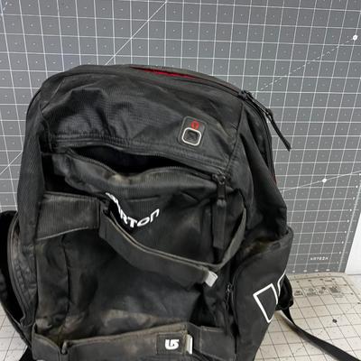 Burton Back Pack, Black