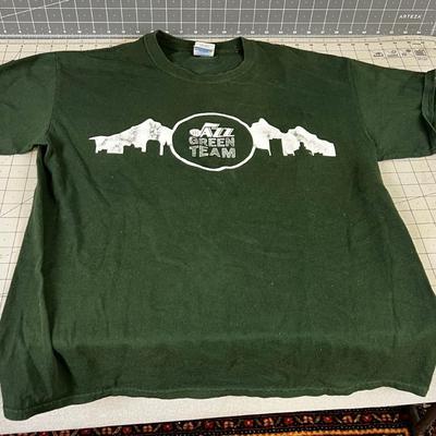 Utah JAZZ Green Team T-Shirt 
