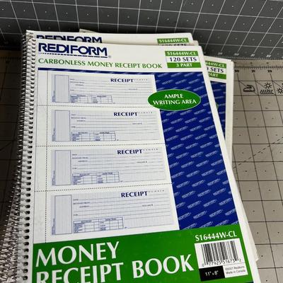 Receipt Books Carbonless 2 Styles 