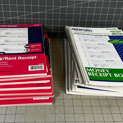Receipt Books Carbonless 2 Styles 