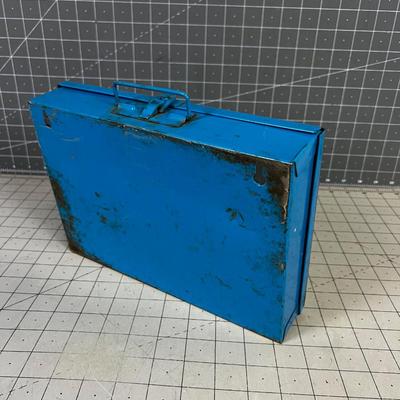 Vintage Metal First Aid Kit