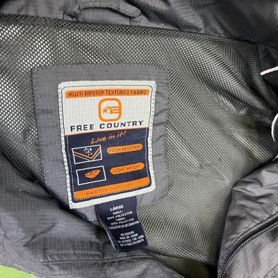 Free Country Men's Windbreaker Style Jacket 