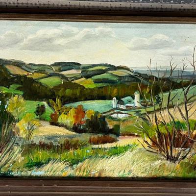 Oil on Canvas Dated 1973 on frame See Photo HERODS 