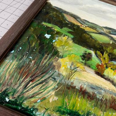 Oil on Canvas Dated 1973 on frame See Photo HERODS 