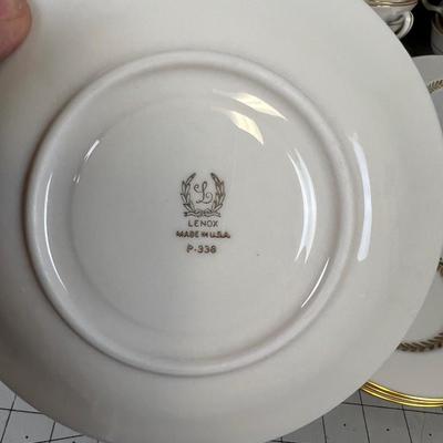 LENOX China Partial set of IMPERIAL Pattern P 338 