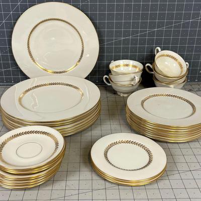 LENOX China Partial set of IMPERIAL Pattern P 338 