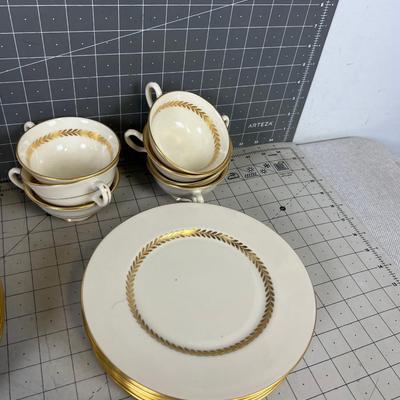 LENOX China Partial set of IMPERIAL Pattern P 338 
