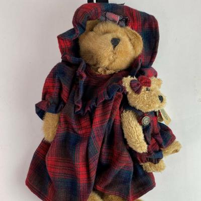 BOYDS BEAR PLUSH 14" ELDORA & CUB 
