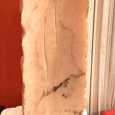 Lot #210  Marble/Alabaster Modern Sculpture