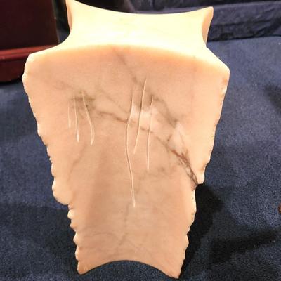 Lot #210  Marble/Alabaster Modern Sculpture