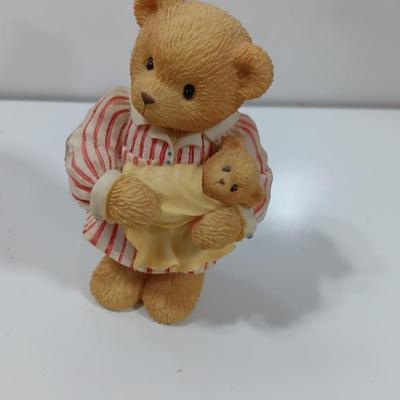 Four Collectible Cherished Teddies Teddy bears Some are Members only figures!