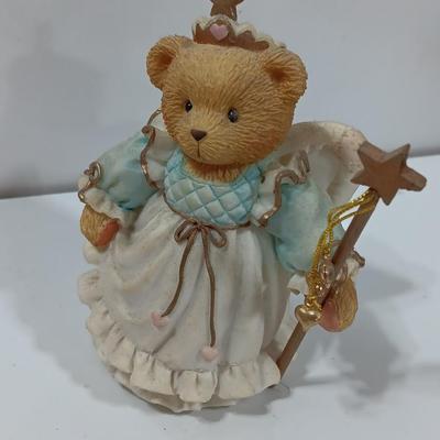 Four Collectible Cherished Teddies Teddy bears Some are Charter Members only figures!