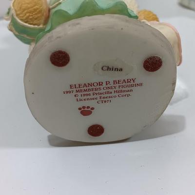 Four Collectible Cherished Teddies Teddy bears Some are Charter Members only figures!