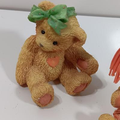Four Collectible Cherished Teddies Teddy bears Birthday bear