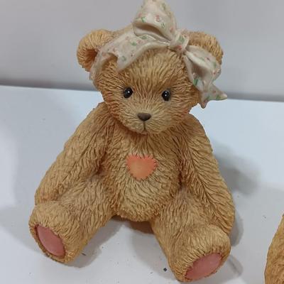 Four Collectible Cherished Teddies Teddy bears Birthday bear