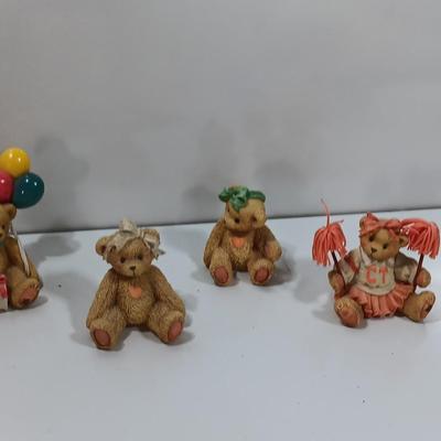Four Collectible Cherished Teddies Teddy bears Birthday bear