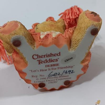 Four Collectible Cherished Teddies Teddy bears Birthday bear