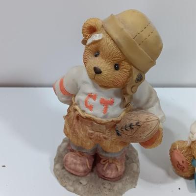 Four Collectible Cherished Teddies Teddy bears
