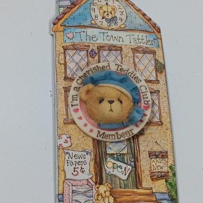 Cherished Teddies members pins and magnets.