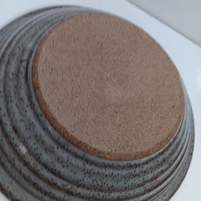 Studio art deco pottery bowl / plate