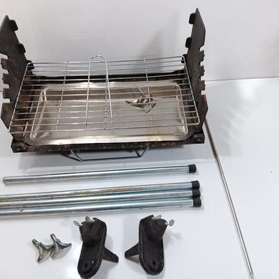 Einhell Holzkohlegrill Cast iron framed German Camping grill
