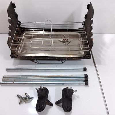 Einhell Holzkohlegrill Cast iron framed German Camping grill