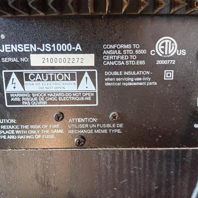 Jensen - JS1000-A Base boost subwoofer - powerful Base