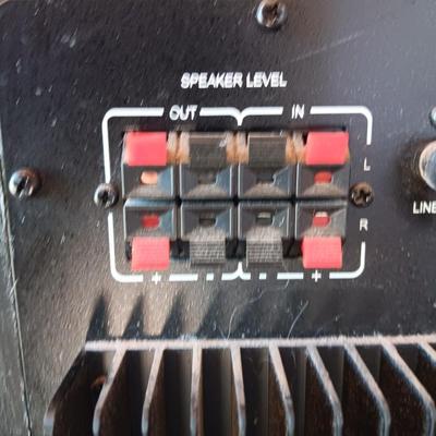 Jensen - JS1000-A Base boost subwoofer - powerful Base