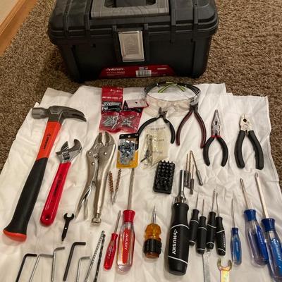 Tools and toolbox lot