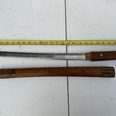 Late Muromachi Period Japanese Samurai WAKIZASHI Sword (new pictures added)