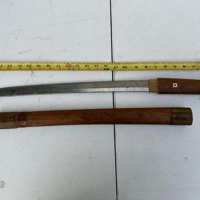 Late Muromachi Period Japanese Samurai WAKIZASHI Sword (new pictures added)