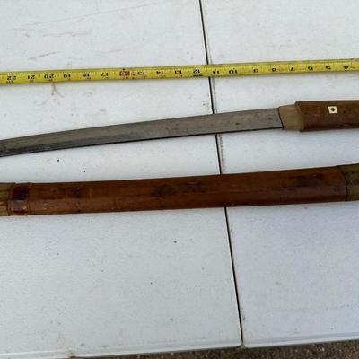 Late Muromachi Period Japanese Samurai WAKIZASHI Sword (new pictures added)