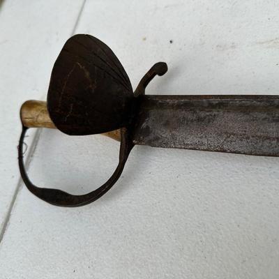 1700â€™s Revolutionary War or Earlier Sword