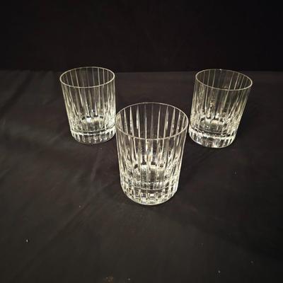 3 Baccarat Crystal Tumblers  (DR-JS)