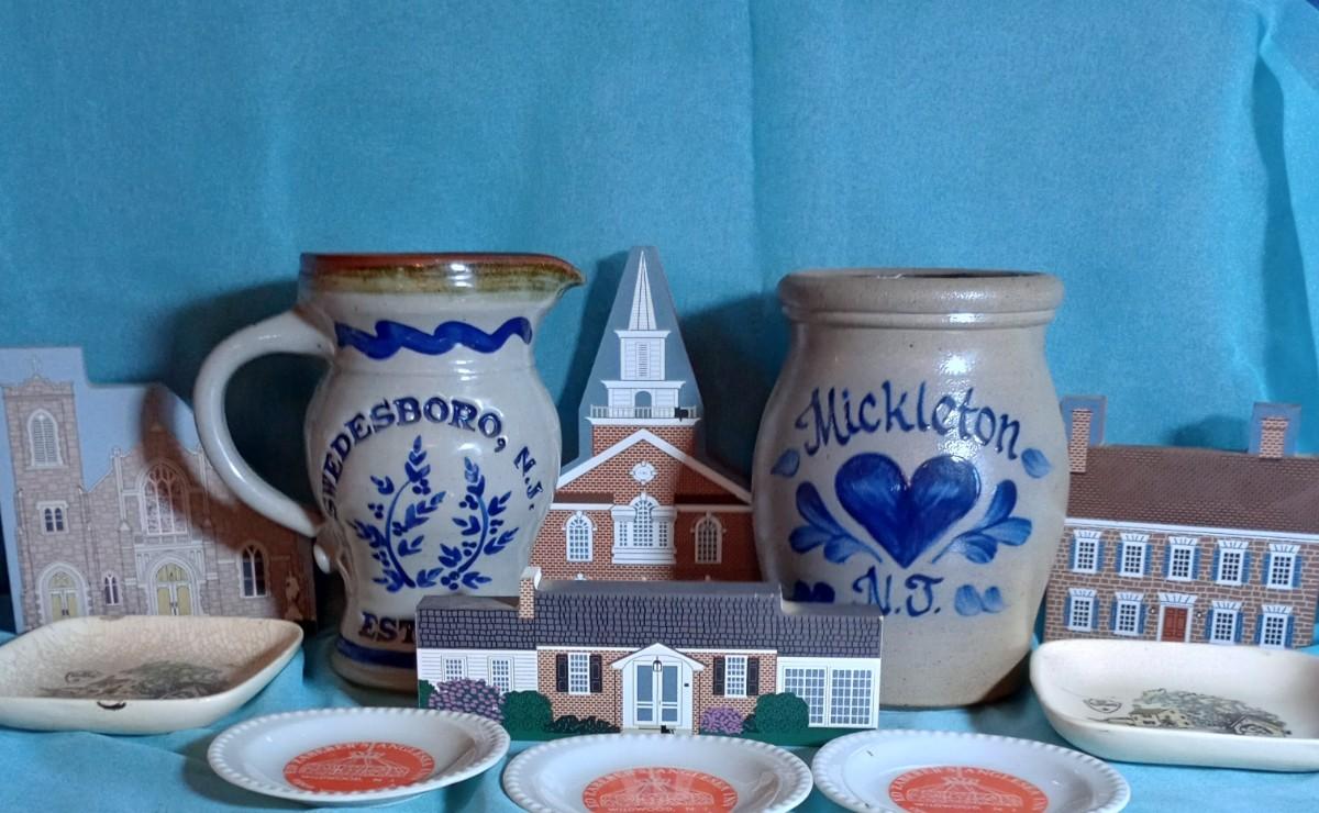 LOT 68D Pottery and Wood Items From Local Areas