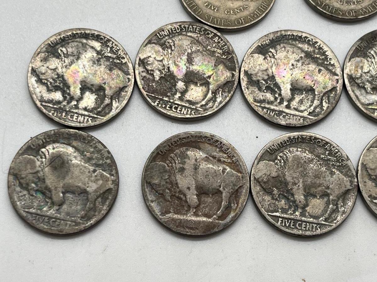 LOT 200 Nickels and PenniesBuffalo Nickels, Wheat Pennies and More