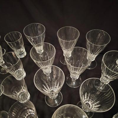 Assorted Crystal Stemware  (DR-JS)