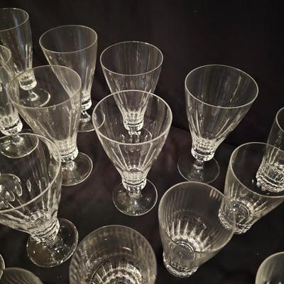 Assorted Crystal Stemware  (DR-JS)