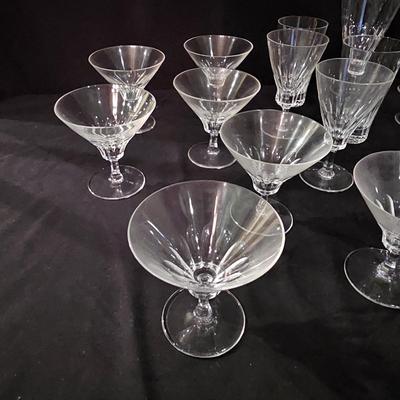 Assorted Crystal Stemware  (DR-JS)