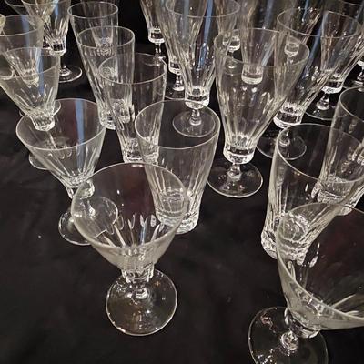 Assorted Crystal Stemware  (DR-JS)