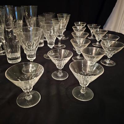 Assorted Crystal Stemware  (DR-JS)